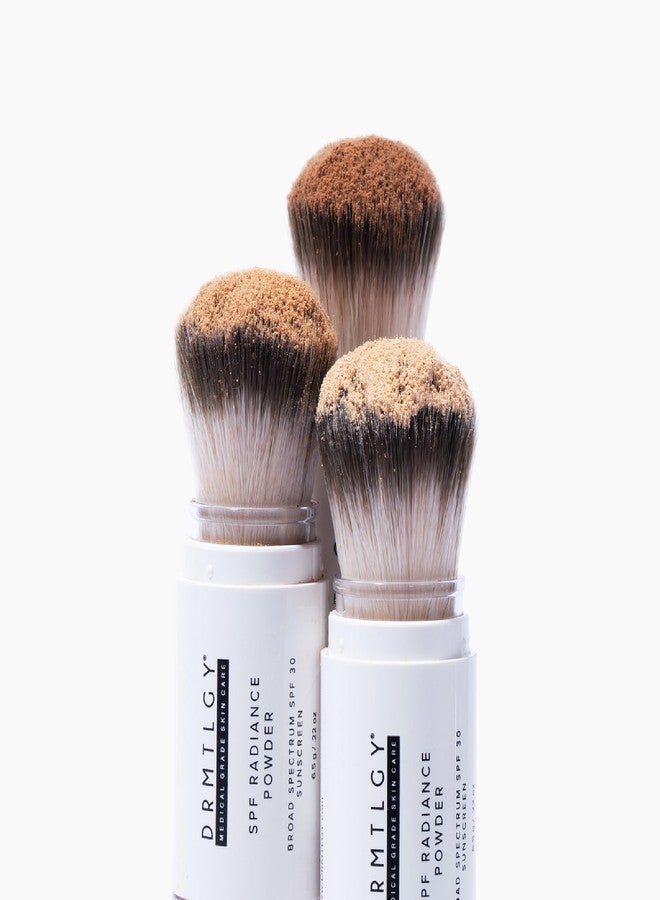 DRMTLGY SPF Radiance Powder Fair – Mineral Sunscreen Powder SPF 30, Oil-Absorbing, Sheer Tinted Setting Powder, Broad-Spectrum UV Protection, Vegan, Non-Nano, 6.5g - Image 2
